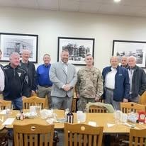 IronMountain Solutions Apache helicopter artwork presentation at TVC event