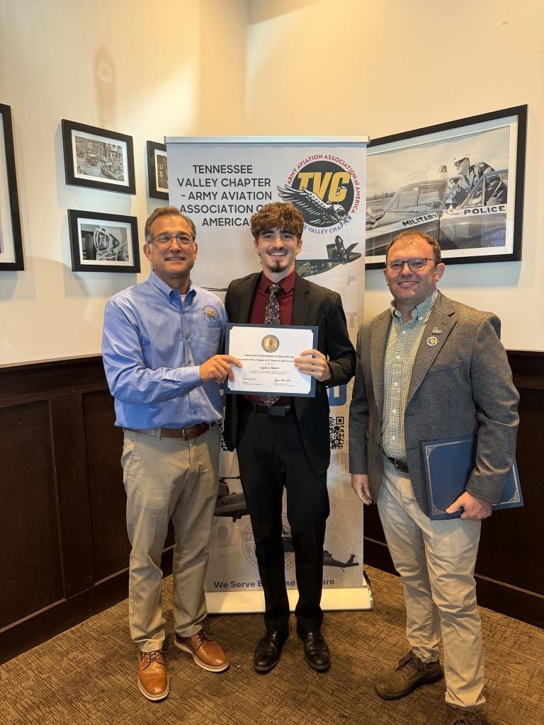 Patrick Dowd receives the Art and Dotty Kesten AAPI Corporate Scholarship